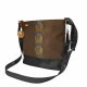 Torba na ramię listonoszka boho z chwostem