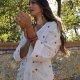 ZARA - SUKIENKA BOHO - HAFT - S