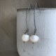 Kolczyki White Pearls