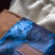 Beżowy workoplecak mini patchwork