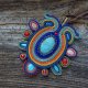 Amiya- etniczny naszyjnik soutache