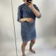 marmurkowy jeans
