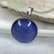 Wisiorek w odcieniu perłowego lapis-lazuli Dolunay e35/46