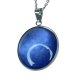 Wisiorek w odcieniu perłowego lapis-lazuli Dolunay e35/46