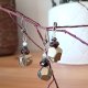 PIRYT I GRANAT W SREBRZE - AUTORSKI WISIOREK - NOWY