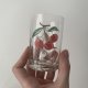 6x nowe szklanki kwiatki owoce literatki PRL retro 150ml