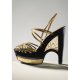 SAM EDELMAN - SANDAŁY NA KOTURNIE - 36