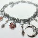 Naszyjnik Choker Stal Chirurgiczna Chainmail Chainmaille Kwiecisty Alternatywny Boho