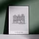 Plakat Architektura - Poznań - Stary Rynek  50x70 cm