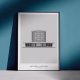 Plakat Architektura - Gdynia - Akwarium Gdyńskie  50x70 cm