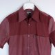 Paul Smith cienka koszula bawełna bordo / M
