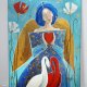 Miłość to uczucie, którego żądać nie można; jest darem, nie osiągnięciem - Giclee