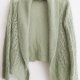 sweter z moherem S