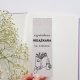 Papierowa zakładka do książki Największa książkara na świecie | Zakładka z papieru