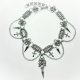 Chainmail Choker Naszyjnik Gotycki Wiking Edgy Mroczny Styl Metalhead