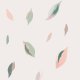 Tapeta dla dzieci Pink Leaves