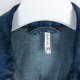 DeFacto Denim dłuższa kurtka dżins jeans przetarcia / 34