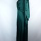 SHEIN satynowa kopertowa sukienka maxi / L