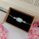 Bransoletka Larimar stal chirurgiczna handmade wirewrapping