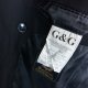 Cloth by G&G Quality Clothing męski płaszcz z wool vintage / 40M