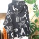 Bluza: czerń i biel oversize