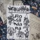 Rośliniara - haft w ramce (drewno)