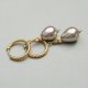 Pearls /beige/ perły vol. 6 /15.04.25/ - kolczyki