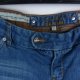 Karen Millen spodnie jeans biodrówki szersze doły nogawek / 42
