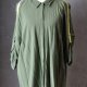 Tunika koszula khaki neon wiskoza XS S