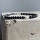 Bransoletka White & Black - Onyx & Pearl