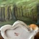 Miss made in Japan porcelanowa figurka ręcznie malowana