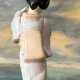 Gejsza made in Japan porcelanowa figurka ręcznie malowana