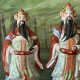 made in Japan porcelanowa figurka ręcznie malowana