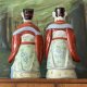 made in Japan porcelanowa figurka ręcznie malowana