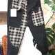 Jeansy designerskie z kratką M