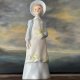 Urocza porcelanowa figurka ręcznie malowana