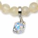 Unikatowy Komplet Srebrnej Biżuterii Swarovski Crystal Cosmic