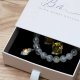 Unikatowy Komplet Srebrnej Biżuterii Swarovski Crystal Cosmic