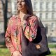 Zamszowa torba Hobo Bonita Czekoladowa