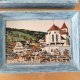 4 obrazki pocztówki ludowa sztuka naiwna Appenzell Switzerland