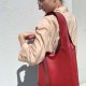 Shopper bag czerwona A4