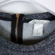 H&M bluzka melanż dzianinka zip / XS