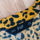Żółta musztardowy sukienka koszula w cętki panterka leopard animal print boho Wiskoza Plus size