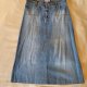 Spódnica jeans midi rozm XL