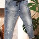 Jeansy z ozdobnikami S M