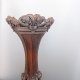 Piękny stylizowany świecznik z żywicy wyc.35 cm