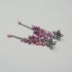 Spring flower vol. 2   /pink/ - kolczyki
