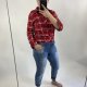 flanel w pieski