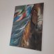 Kolorowy Koń 50x70 olej
