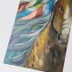 TĘCZOWY KOŃ – obraz olejny na płótnie 50 x 70 cm